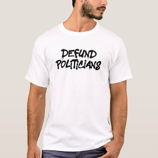 Camiseta Políticos Defensores Protestam 1 (Frente)