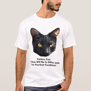 Camiseta Políticos Que Nenhum Rato Esteja No Escritório