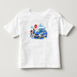 Camiseta Polizeieinsatz für Kinder