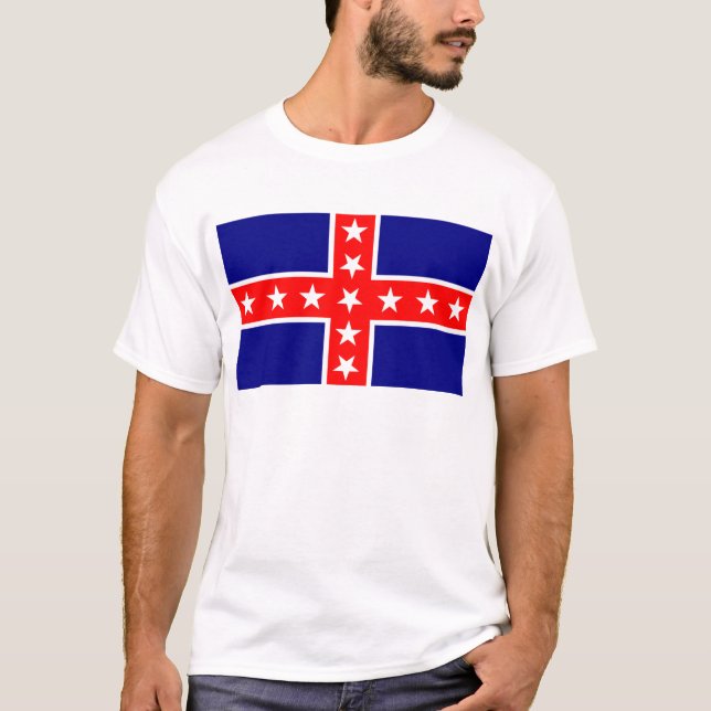 Camiseta Polk's Flag (Primeiro Exército Corpo do Tennessee) (Frente)