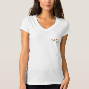 Camiseta Pólo do logotipo do TACO do piqué do Dri-AJUSTADO