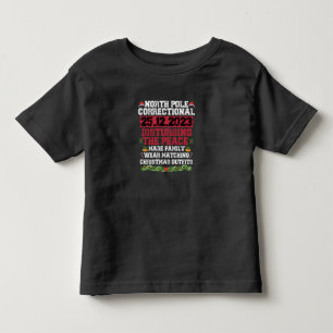 Camiseta Pólo Norte Correcional Perturbando a Paz Família