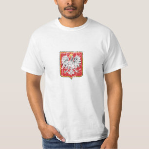 Camiseta Polonês afligido
