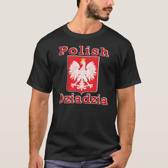 Camiseta Polonês Dziadzia Eagle (Frente)