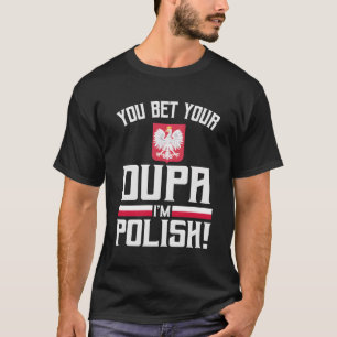 Camiseta Polonês Flag Quote Dupa
