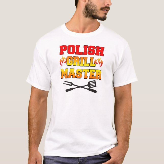 Camiseta Polonês Grill Master (Frente)