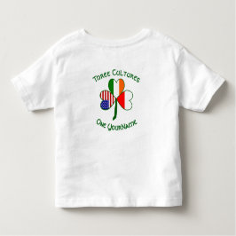 Camiseta Polonês Irlandês Irlandês Shamrock Flag Personaliz