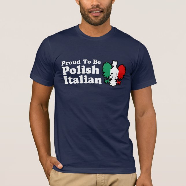 Camiseta Polonês italiano (Frente)