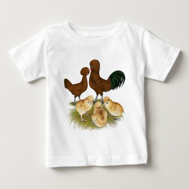Camiseta Polonês: Red Family (Frente)