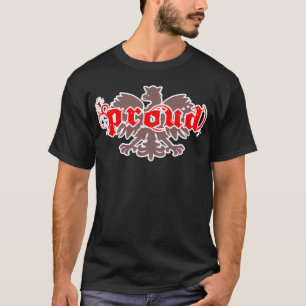 Camiseta polonesa orgulhosa
