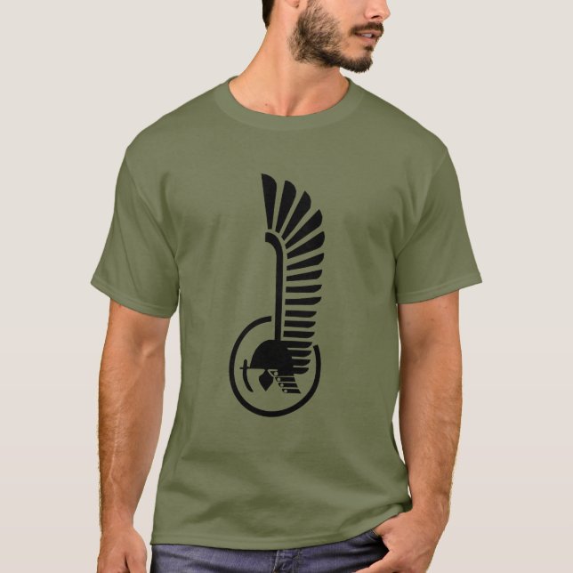 Camiseta Polônia da divisão blindada (Frente)