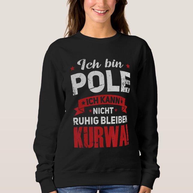 Camiseta Polônia de mens (Frente)