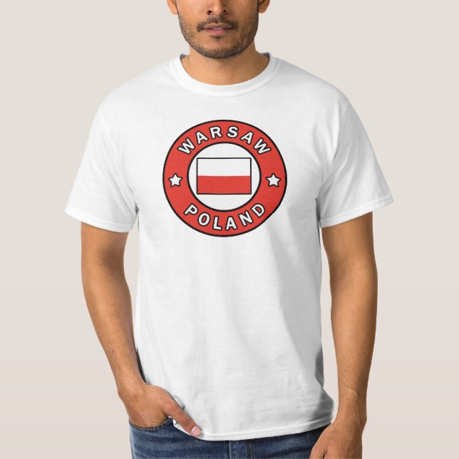 Camiseta Polônia de Varsóvia (Frente)