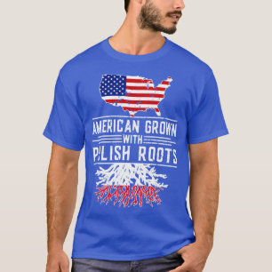Camiseta Polônia do Orgulho de Raízes Poloneses Crescente A