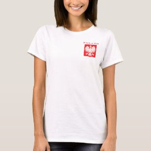 Camiseta Polônia Eagle Red Shield