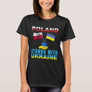 Camiseta Polônia Fica Com a Ucrânia Polonesa Ucrânia