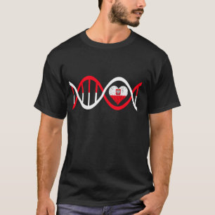Camiseta Polônia Genética Polska Dna Raízes Poloneses Polôn