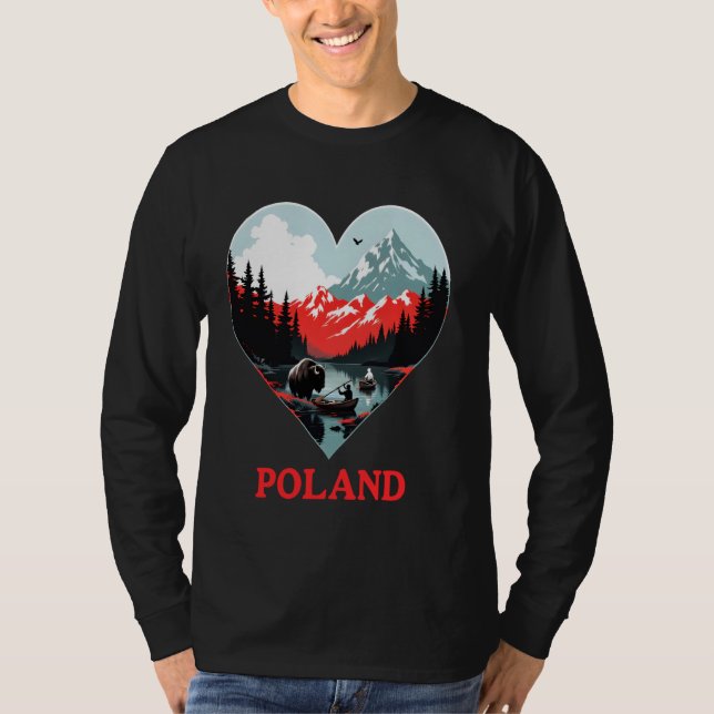 Camiseta Polônia Love (Frente)