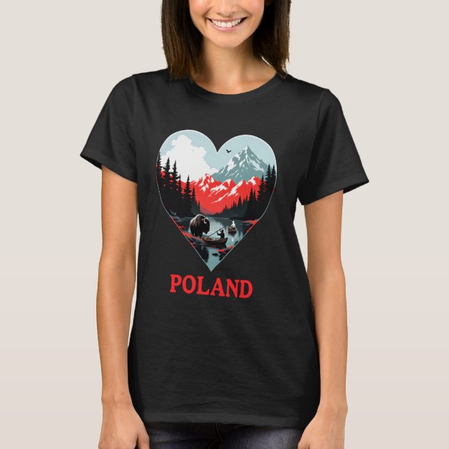 Camiseta Polônia Love (Frente)