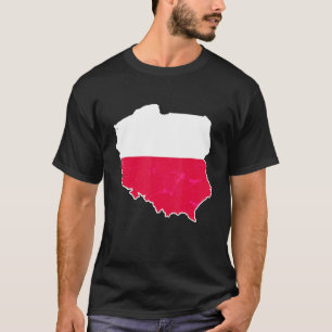 Camiseta Polônia Map Futebol Apoiador Visitante Polonês Soc