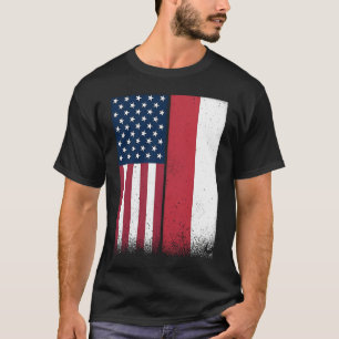 Camiseta Polônia Polonês - Bandeiras Americanas Orgulhosas