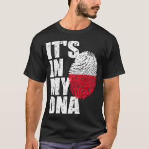 Camiseta Polônia Polonês Patrimônio DNA Bandeira Amor Futeb