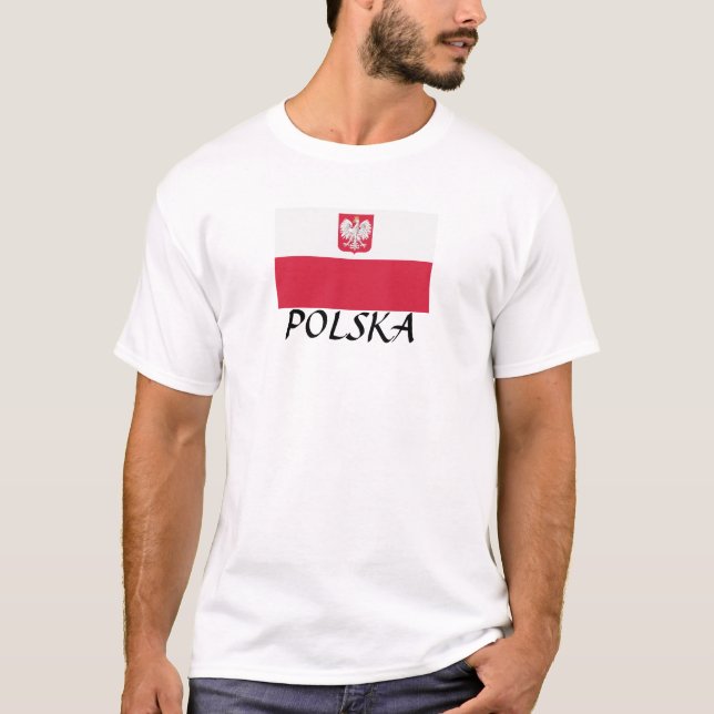 Camiseta Polônia "Polska" (Frente)