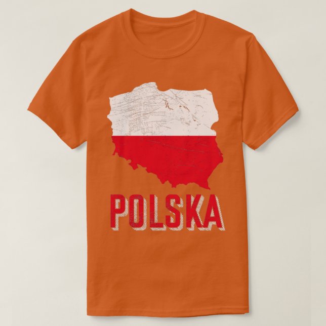 Camiseta Polônia Polska (Frente do Design)