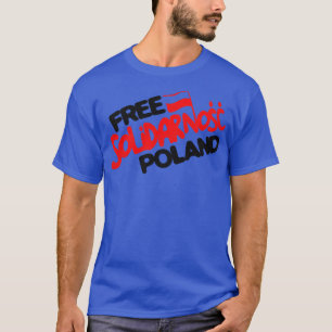 Camiseta Polônia Solidarnosc Livre