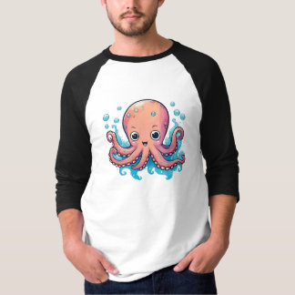 Camiseta polpa de polvo - Alegria do boro do ocean