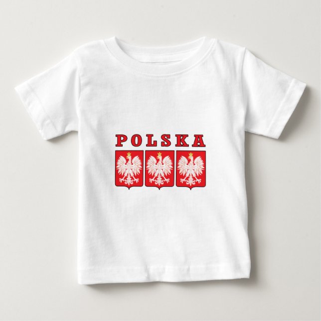 Camiseta Polska Eagle Shields (Frente)