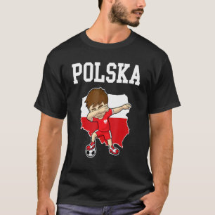 Camiseta Polska Soccer Polônia Polonês Dabbing Futebol