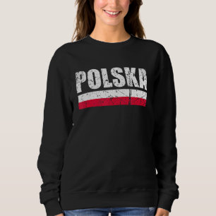 Camiseta Polska Vintage Polonesa Flag Polônia