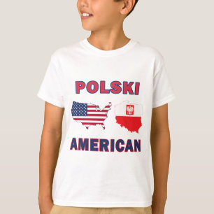 Camiseta Polski American Map