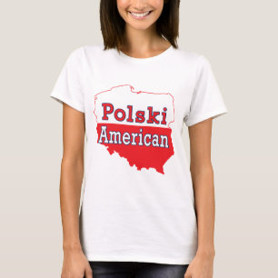 Camiseta Polski American Map