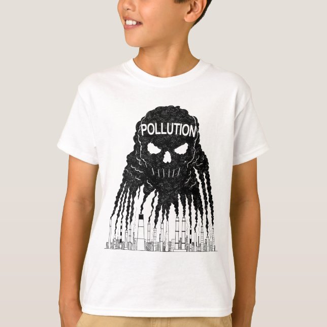 Camiseta Poluição (Frente)