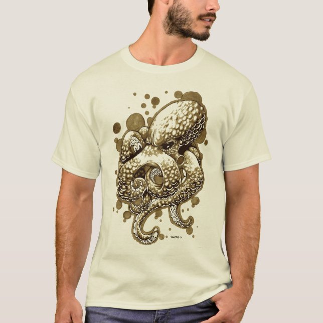 Camiseta polvo alaranjado - setembro (Frente)