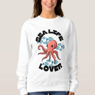 Camiseta polvo amante da vida do mar