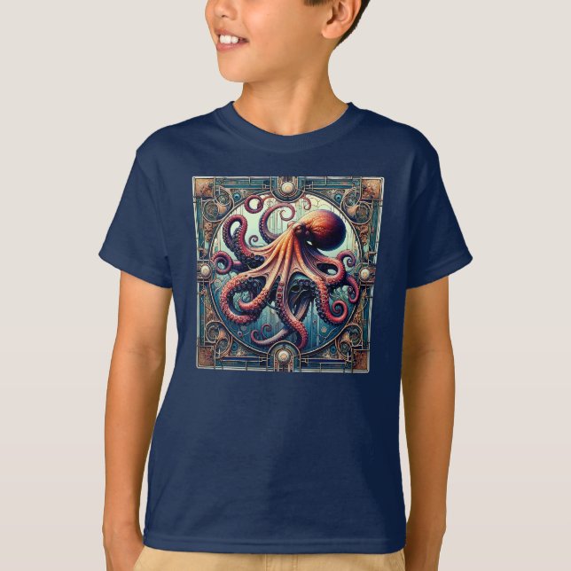 Camiseta Polvo Art Déco (Frente)