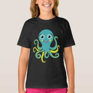 Camiseta Polvo azul e amarelo