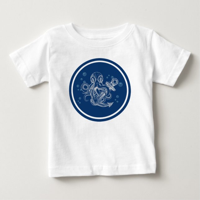 Camiseta Polvo com Âncora (Frente)