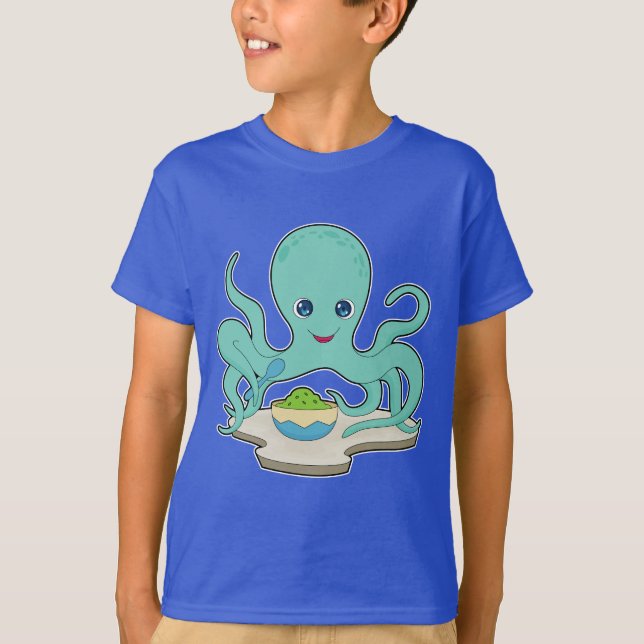 Camiseta Polvo Comida Bowl (Frente)