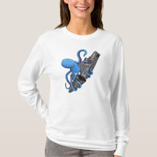 Camiseta Polvo CONTRA o petroleiro de óleo