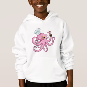 Camiseta Polvo cozido com colher de madeira
