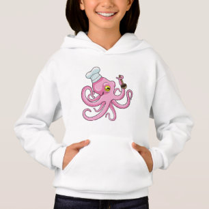 Camiseta Polvo cozido com colher de madeira