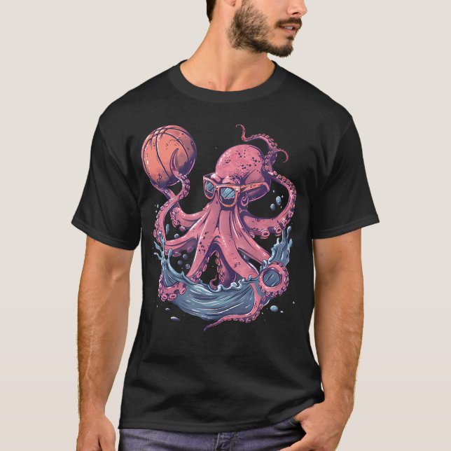 Camiseta Polvo de Basquete Aro de Basquete Amor pelo Basque (Frente)