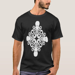 Camiseta Polvo de Geometria Criatura Marinha & Aquário de Á