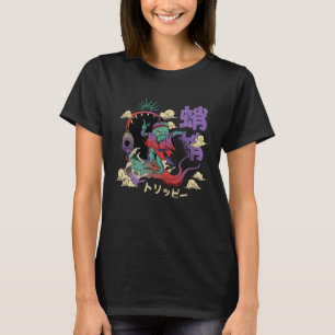 Camiseta Polvo de Monstros Asiáticos
