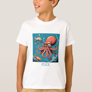 Camiseta Polvo Escando um Peixe, Flex
