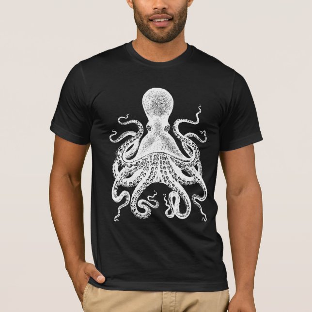 Camiseta Polvo gigante - Kraken! Cthulu! (Frente)